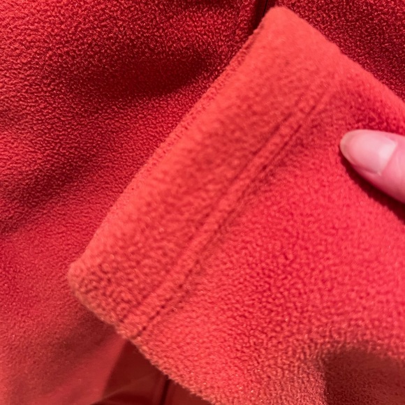 CLEARANCE EUC Cabela’s Women’s Medium Peach Color Fleece Jacket1 - Picture 5 of 8